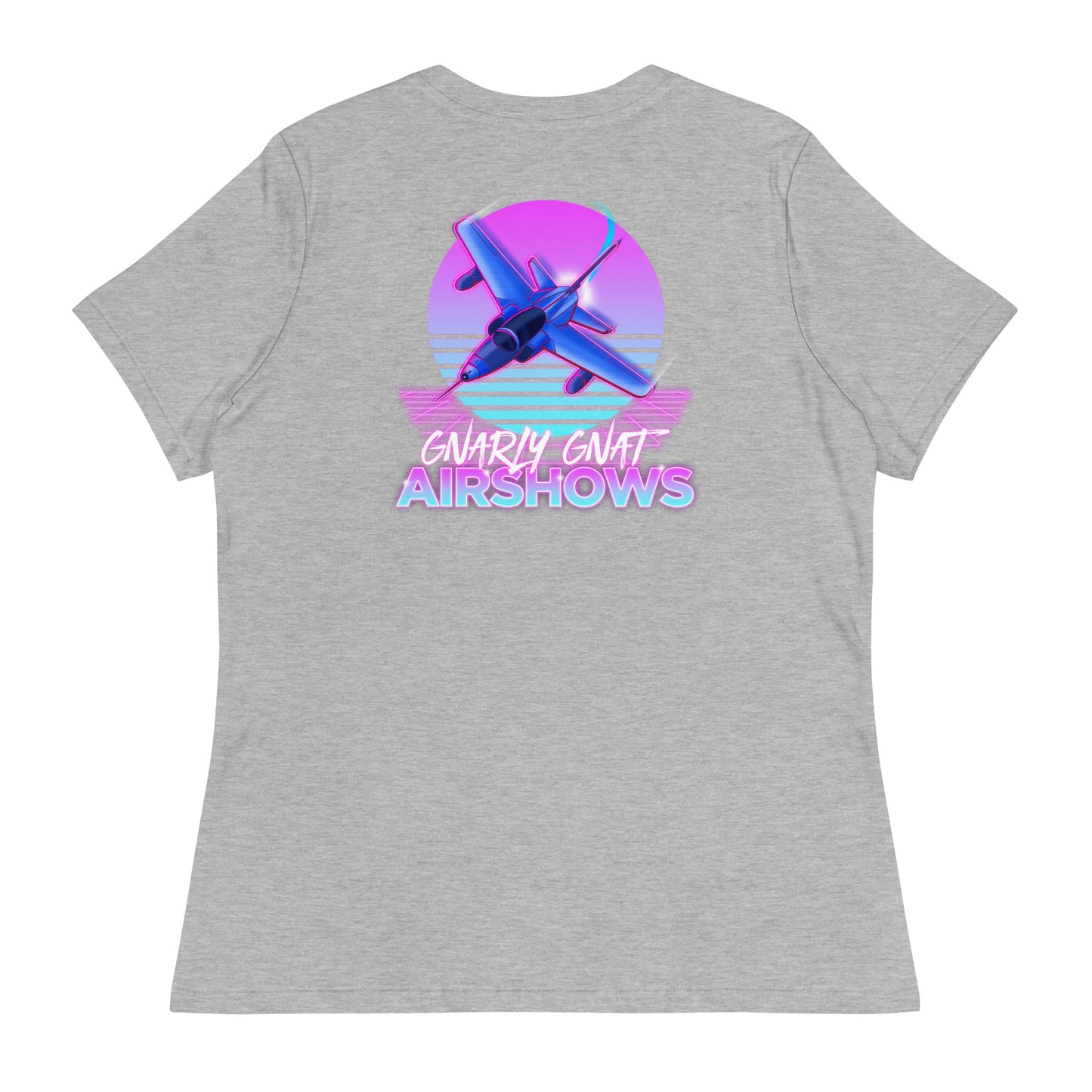 Women's "Neon Blue" Gnarly Gnat T-Shirt