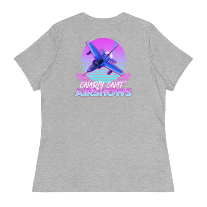 Women's "Neon Blue" Gnarly Gnat T-Shirt