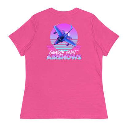 Women's "Neon Blue" Gnarly Gnat T-Shirt