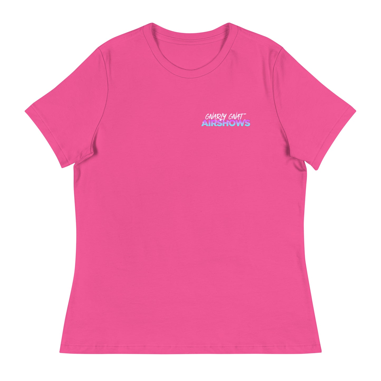 Women's "Neon Blue" Gnarly Gnat T-Shirt