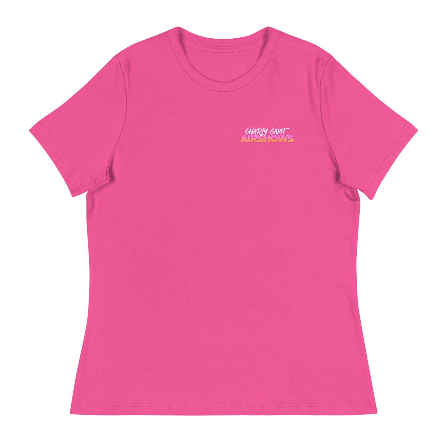 Women's "Neon Pink" Gnarly Gnat T-Shirt