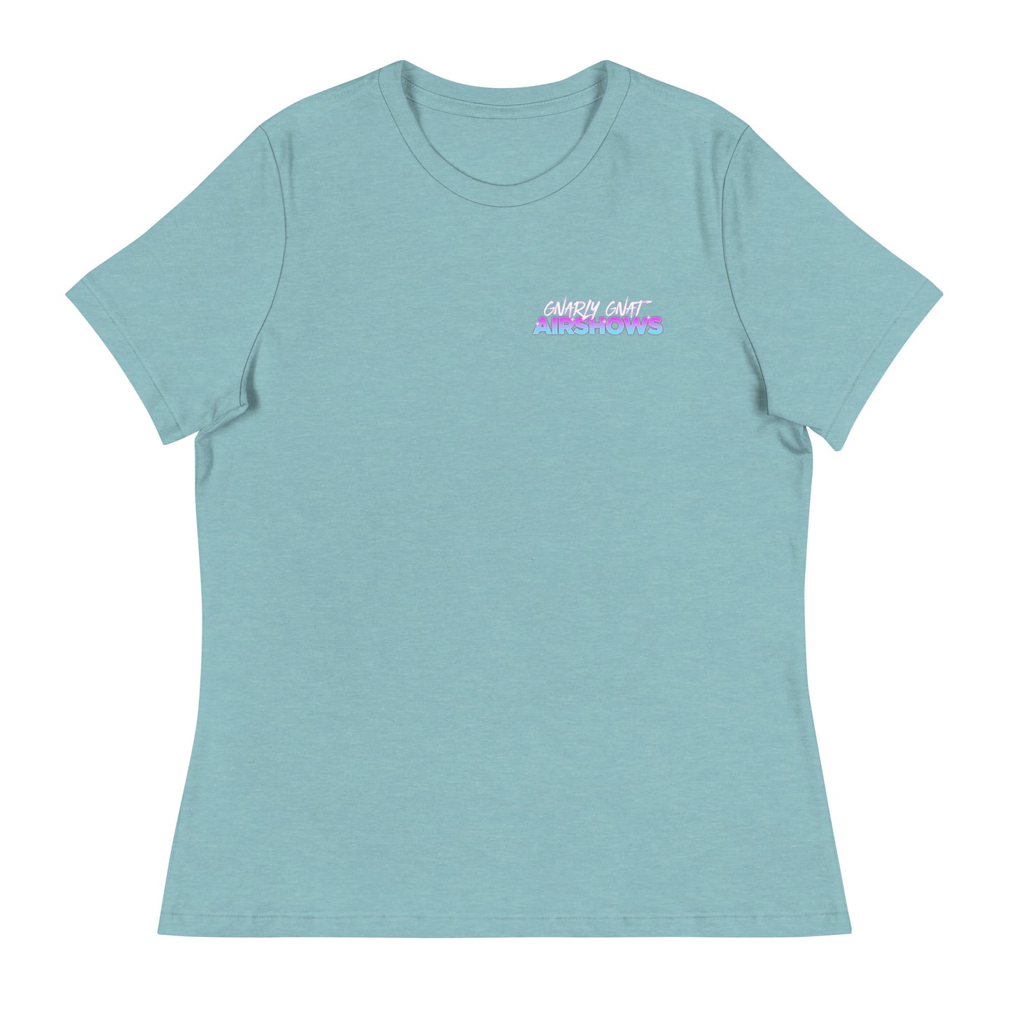 Women's "Neon Blue" Gnarly Gnat T-Shirt