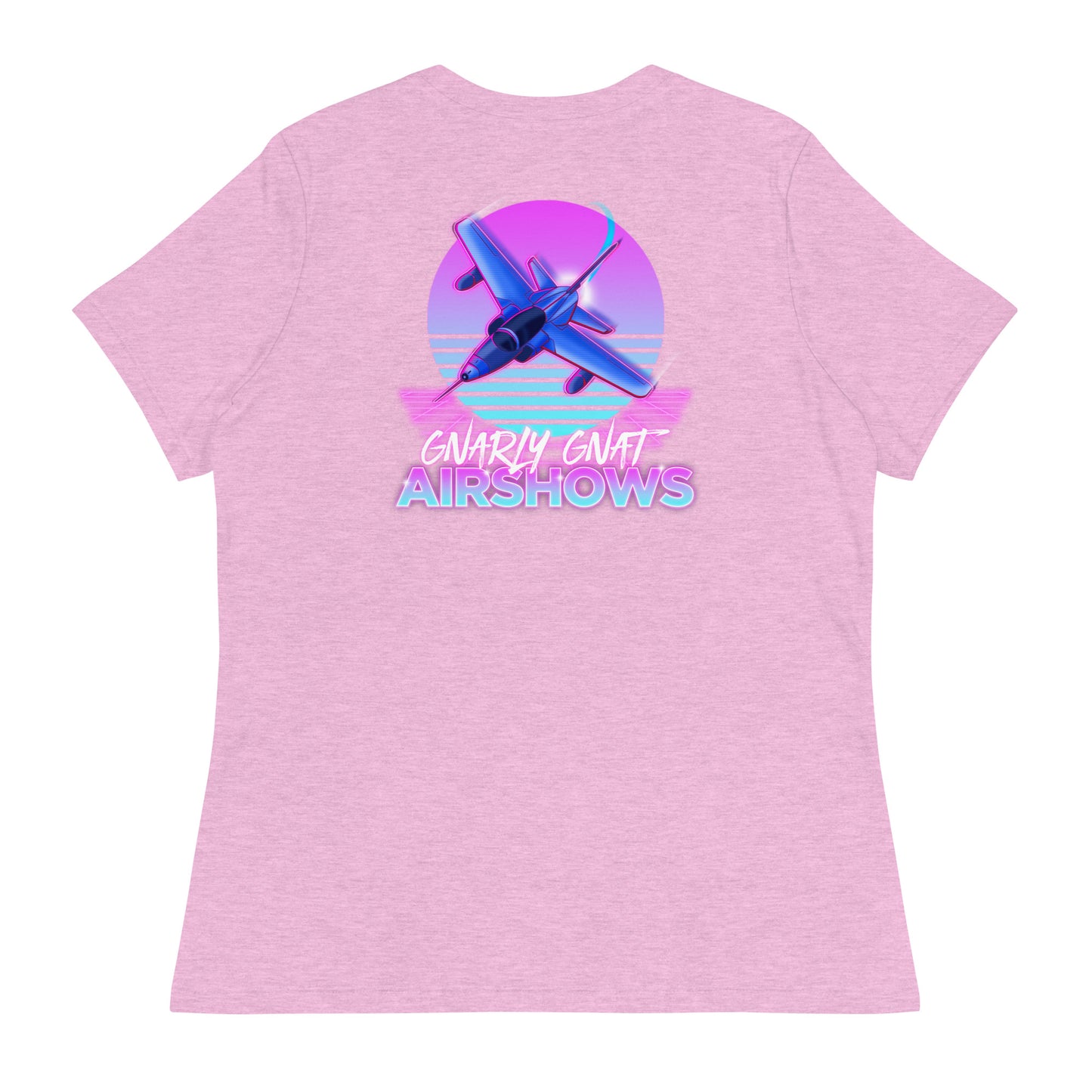 Women's "Neon Blue" Gnarly Gnat T-Shirt