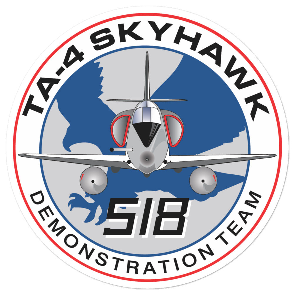 518 Demo Team Stickers