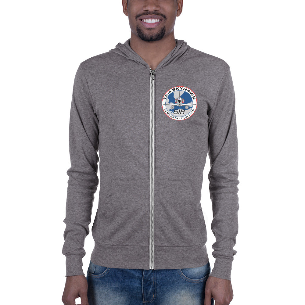 518 Demo Team Unisex zip hoodie