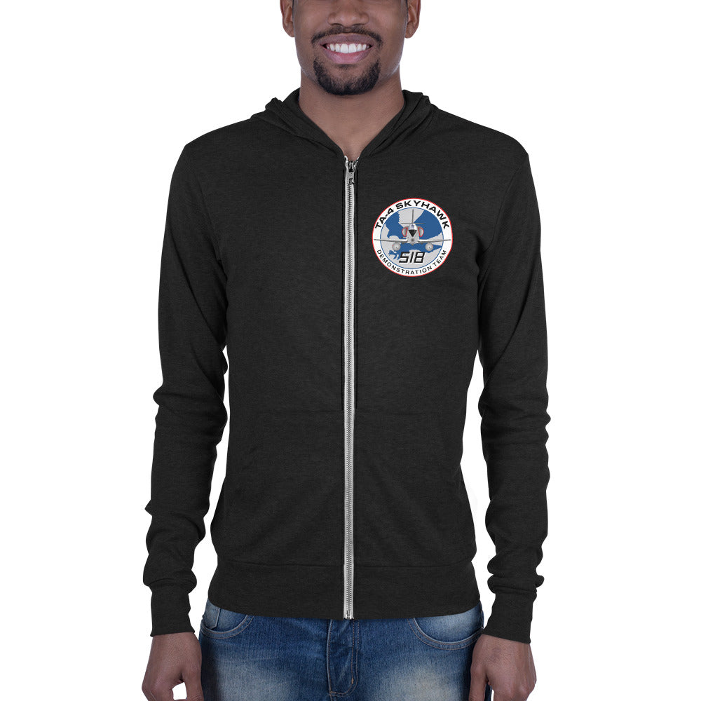 518 Demo Team Unisex zip hoodie