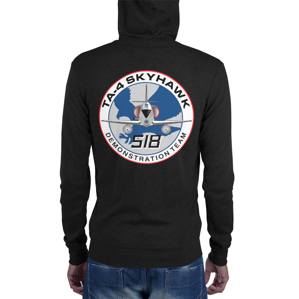 518 Demo Team Unisex zip hoodie