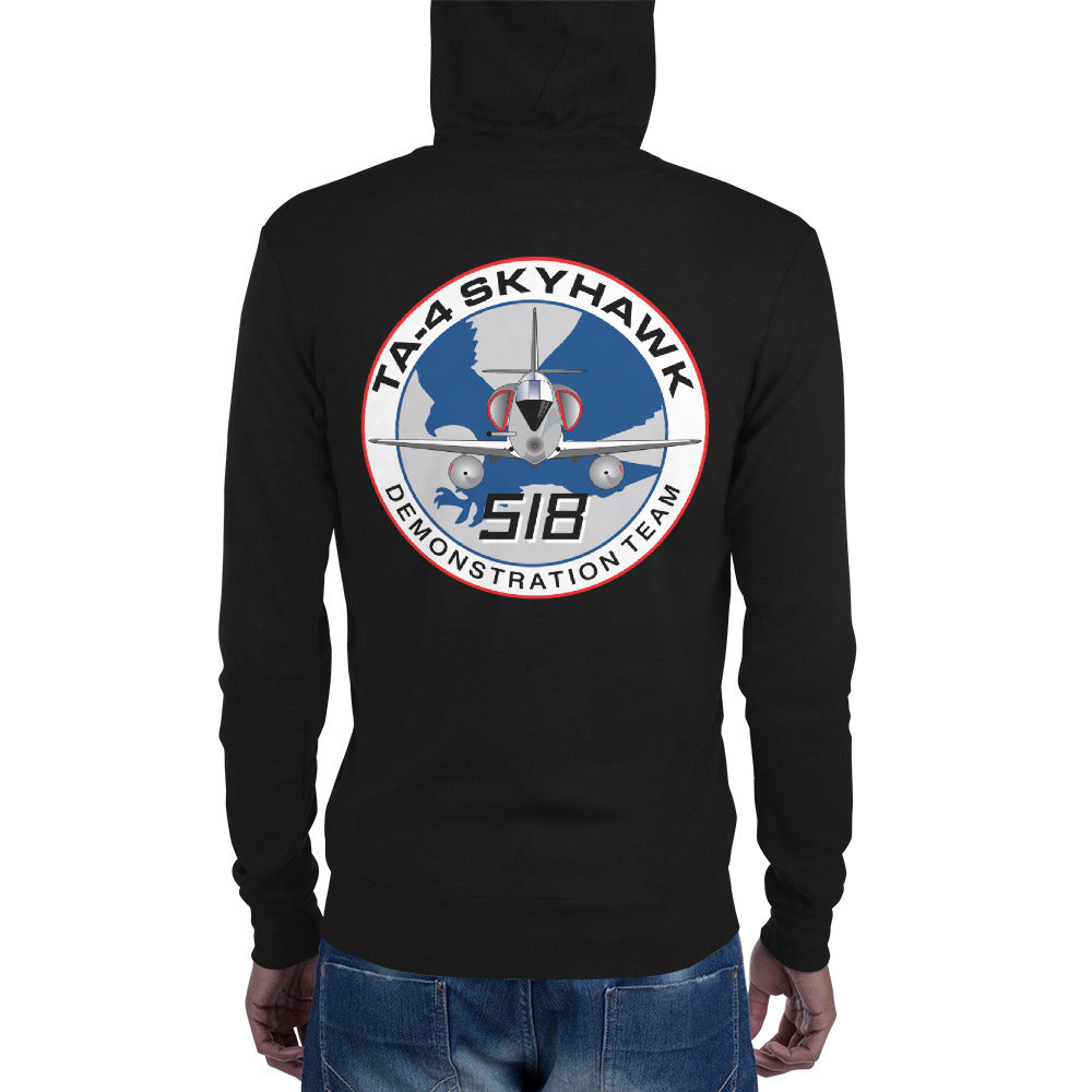 518 Demo Team Unisex zip hoodie