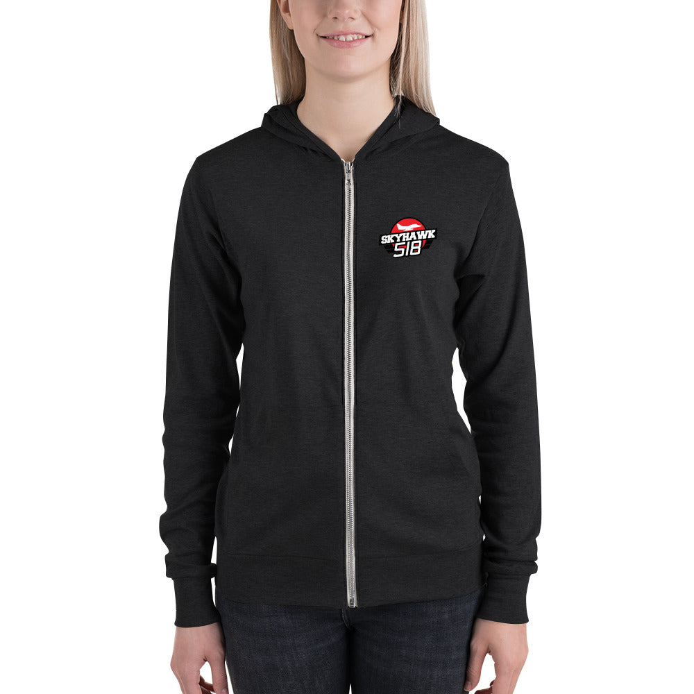 Skyhawk 518 "Alex" Unisex zip hoodie